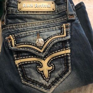 NWOT Rock Revival Amber 29 x 32